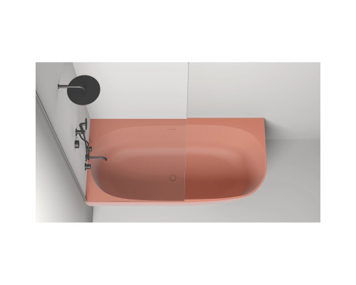 Ванна из литьевого мрамора Salini S-Sense Sofia Corner 102515GF 170x85 см L, покраска по RAL глянец полностью