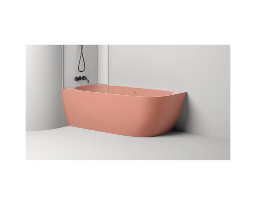 Ванна из литьевого мрамора Salini S-Stone Sofia Corner 102525MF 170x85 см L, покраска по RAL матовый полностью