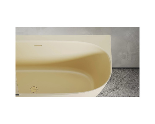 Ванна из литьевого мрамора Salini S-Stone Sofia Corner 102525MF 170x85 см L, покраска по RAL матовый полностью