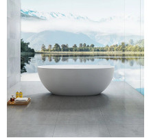 Ванна из литьевого мрамора 170x75 см Vincea VBT-6S01MW