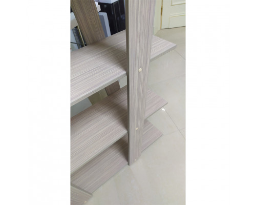 Альфа - стеллаж зебрано бежевый 1000х1500