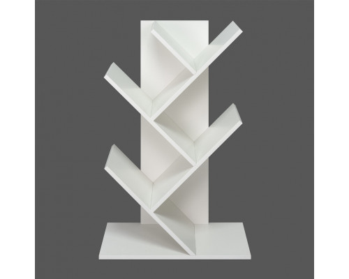 Елочка - Стеллаж белый 4 полки