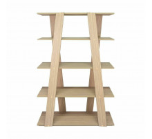 Альфа - стеллаж зебрано бежевый 1000х1500