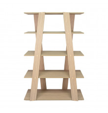 Альфа - стеллаж зебрано бежевый 1000х1500