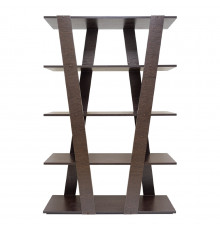 Альфа - стеллаж зебрано венге 1000х1500