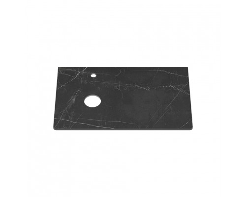 Столешница Керамогранит Apana black - 80 см черный Роял