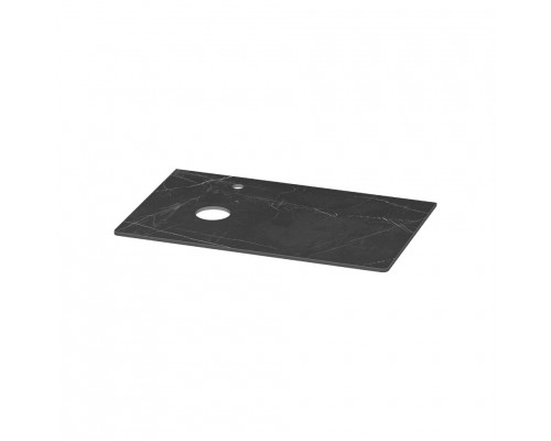 Столешница Керамогранит Apana black - 80 см черный Роял
