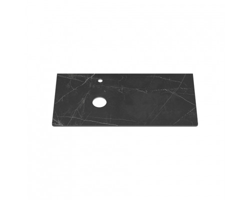 Столешница Керамогранит Apana black -100 см черный Роял