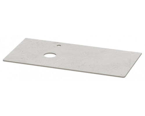 Столешница Керамогранит -100 см серый Роял