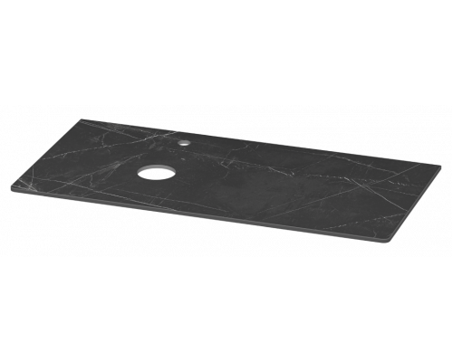 Столешница Керамогранит Apana black -100 см черный Роял