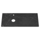 Столешница Керамогранит Apana black -100 см черный Роял
