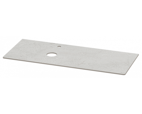 Столешница Керамогранит -120 см серый Роял