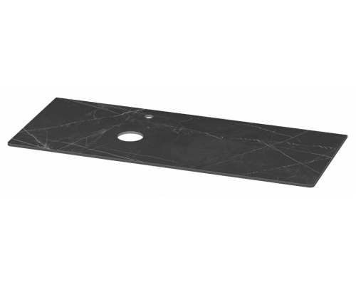 Столешница Керамогранит Apana black -120 см черный Роял