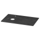 Столешница Керамогранит Apana black - 80 см черный Роял