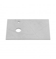 Столешница Керамогранит - 80 см серый КАРГО