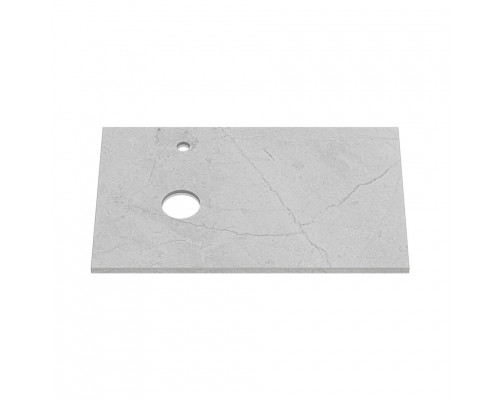 Столешница Керамогранит - 80 см серый КАРГО