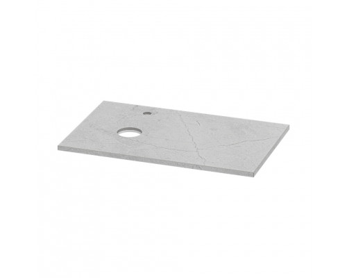 Столешница Керамогранит - 80 см серый КАРГО