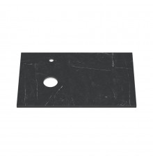 Столешница Керамогранит - 80 см черная КАРГО