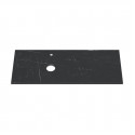 Столешница Керамогранит -120 см черный КАРГО