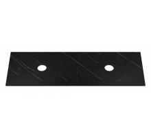 Столешница Виста -150 см ПВХ черный мрамор (МДФ)