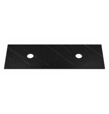 Столешница Виста -150 см ПВХ черный мрамор (МДФ)