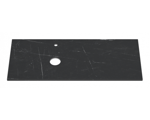 Столешница Керамогранит -120 см черный КАРГО