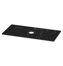 Столешница Керамогранит полирован. "ШАНЕЛЬ" черн. -100 см