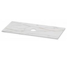 Столешница Керамогранит полирован. "ШАНЕЛЬ" бел -100 см