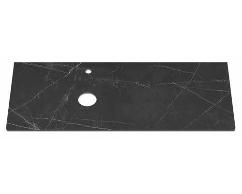 Столешница Керамогранит Apana black -120 см черный Роял