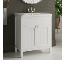 Адель - 80 Тумба 1 ящ. белая эмаль