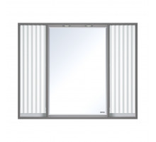 BALATON -100 Зеркало-шкаф, комбинированный