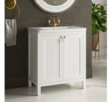 Адель - 70 Тумба прямая белая эмаль