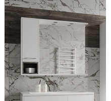 Фетта -100 Зеркало-шкаф левый подвесной