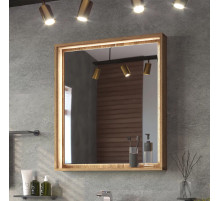 Dallas - 70 Зеркало свет ДСП (Дуб Галифакс)