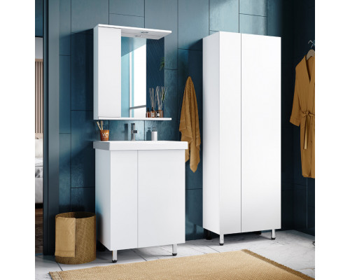 Заказать Лира - 60 Пенал универсальный эмаль (левый, правый - напольный, подвесной) в магазине сантехники Santeh-Crystal.ru