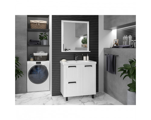 Заказать Спарта - 65 Тумба напольная 2 дв. белая в магазине сантехники Santeh-Crystal.ru