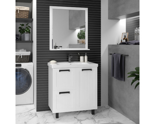 Заказать Спарта - 65 Тумба напольная 2 дв. белая в магазине сантехники Santeh-Crystal.ru