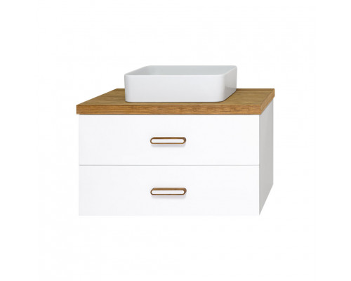 Заказать KRONA -100 Тумба с 2 ящ. подвесная под столешницу KEVO в магазине сантехники Santeh-Crystal.ru