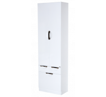 Орхидея - 60 Пенал белая эмаль / Б/К с 2 ящ.