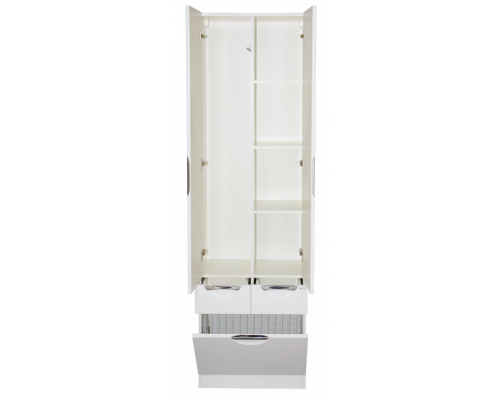 Заказать Орхидея - 60 Пенал белая эмаль / Б/К с 2 ящ. в магазине сантехники Santeh-Crystal.ru