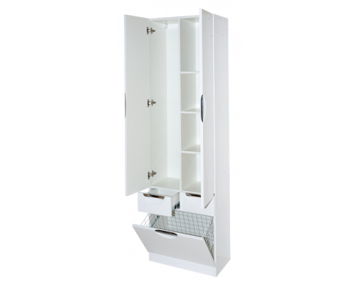 Заказать Орхидея - 60 Пенал белая эмаль / Б/К с 2 ящ. в магазине сантехники Santeh-Crystal.ru