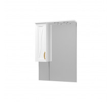 Амбра - 70 зеркало-шкаф лев. (свет)