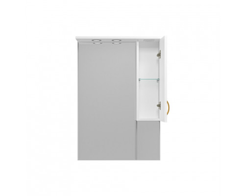 Заказать Амбра - 70 зеркало-шкаф прав. (свет) в магазине сантехники Santeh-Crystal.ru