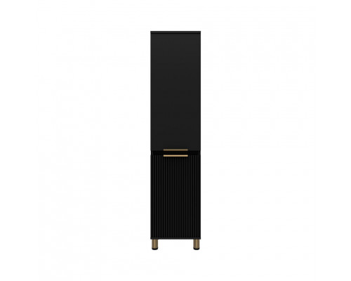 Заказать ENFIDA - 40 Пенал универс. правый черный с Б/К в магазине сантехники Santeh-Crystal.ru