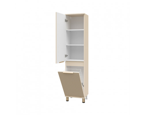 Купить ENFIDA - 40 Пенал универс. левый бежевый с Б/К в магазине сантехники Santeh-Crystal.ru