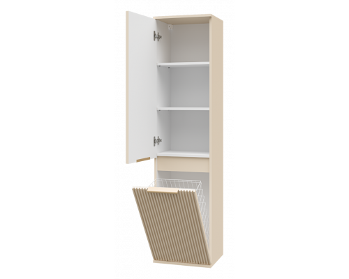 Купить ENFIDA - 40 Пенал универс. левый бежевый с Б/К в магазине сантехники Santeh-Crystal.ru