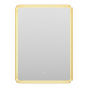 Приобрести MERCURY - Зеркало 600х800 прямоуг. Rettangolo 6 (золото янтарь) нейтр.св. сенсор на зеркале в магазине сантехники Santeh-Crystal.ru