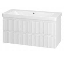 VICTORY -105 Тумба подвесная с 2 ящ. белый