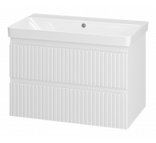 VICTORY - 80 Тумба подвесная с 2 ящ. белый