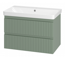 VICTORY - 80 Тумба подвесная с 2 ящ. зеленый